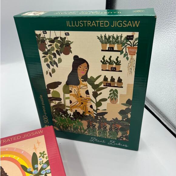 500 Piece Jigsaw PuzzlesLot 3 NEW SEALED Hinkler Plant Babies Women Of The World - Picture 3 of 6